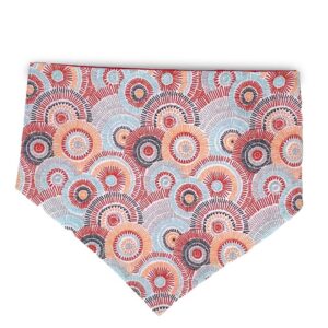 Bandana Artesanal Con CÍrculos Variados
